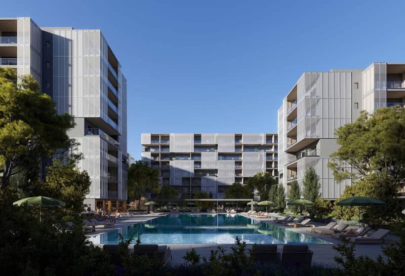 Prestigious complex with swimming pools, spa, and parking, 700 m from the sea, Livadia, Larnaca, Cyprus — photo 2