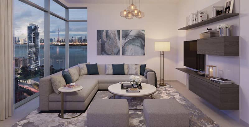 Новые апартаменты в престижном жилом комплексе Creek Rise Towers на острове в Dubai Creek Harbour, ОАЭ — фото 2