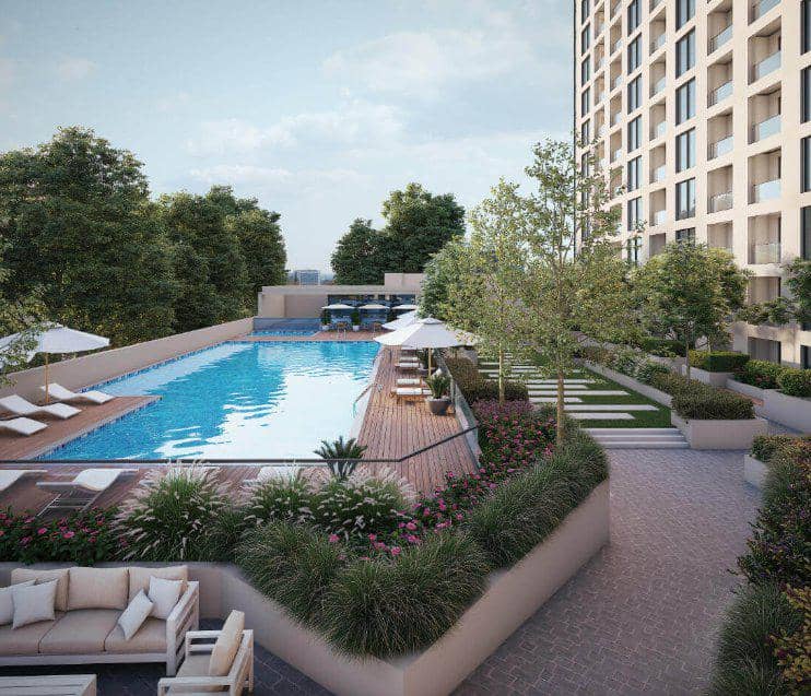 Просторные апартаменты в современной резиденции с бассейном Creek Vistas Grande от застройщика Sobha, Hartland, Дубай, ОАЭ — фото 2