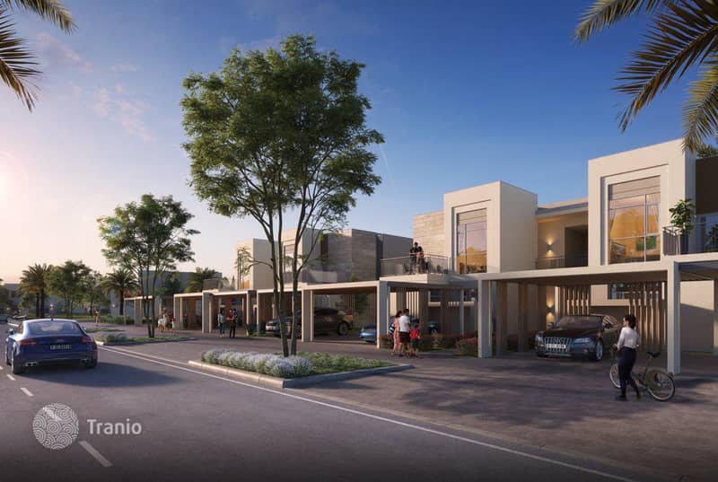 Семейные таунхаусы в новом жилом комплексе Urbana с гольф-клубом и бассейном в Dubai South, ОАЭ — фото 4