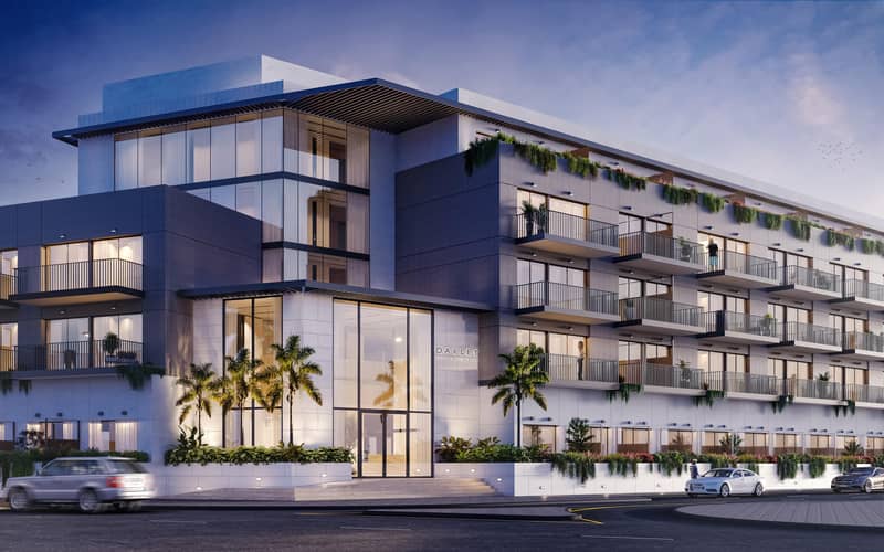 Современный жилой комплекс Oakley Square в тихом районе JVC, в 20 минутах от пляжа, Дубай, ОАЭ — фото 9