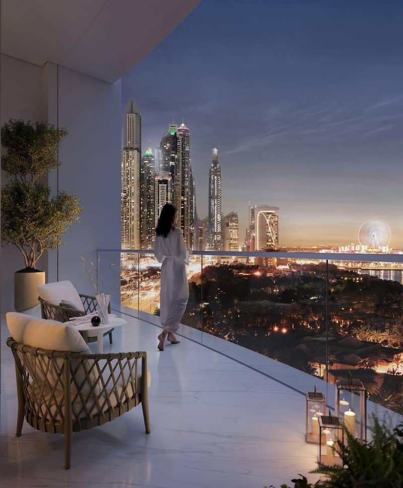 Высотная резиденция Palm Beach Tower от Nakheel, с прямым выходом на пляж рядом с Дубай Марина и Бурдж Халифа, Palm Jumeirah, Дубай, ОАЭ — фото 38
