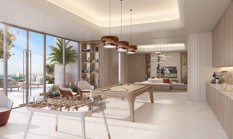 Высотная резиденция Palm Beach Tower от Nakheel, с прямым выходом на пляж рядом с Дубай Марина и Бурдж Халифа, Palm Jumeirah, Дубай, ОАЭ — фото 22