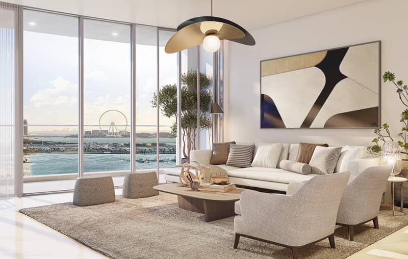 Высотная резиденция Palm Beach Tower от Nakheel, с прямым выходом на пляж рядом с Дубай Марина и Бурдж Халифа, Palm Jumeirah, Дубай, ОАЭ — фото 12