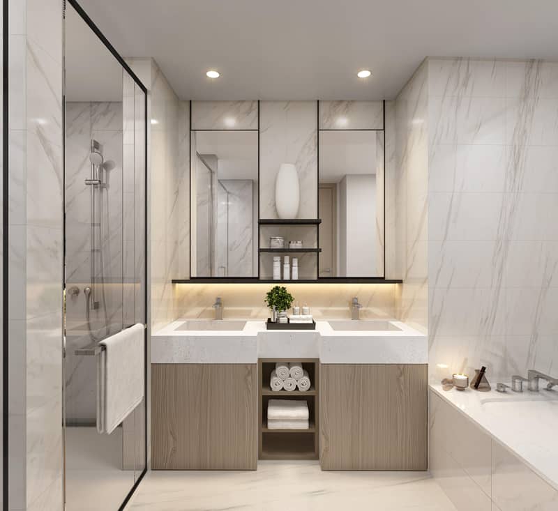 Высотная резиденция Palm Beach Tower от Nakheel, с прямым выходом на пляж рядом с Дубай Марина и Бурдж Халифа, Palm Jumeirah, Дубай, ОАЭ — фото 18