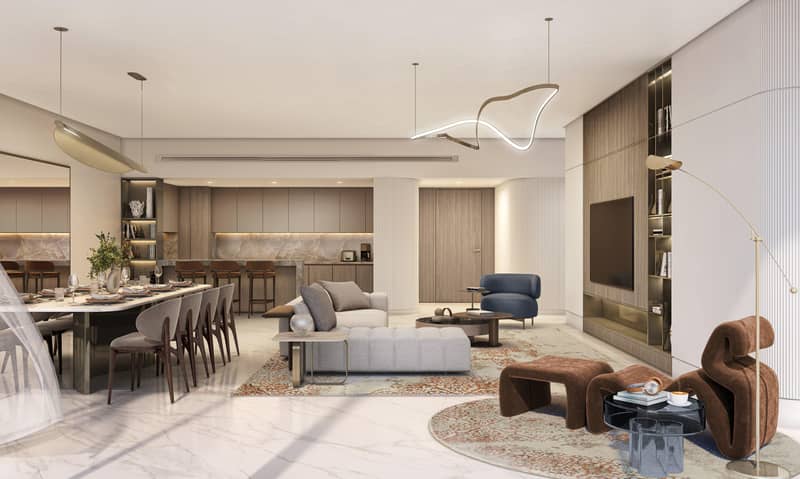 Высотная резиденция Palm Beach Tower от Nakheel, с прямым выходом на пляж рядом с Дубай Марина и Бурдж Халифа, Palm Jumeirah, Дубай, ОАЭ — фото 14