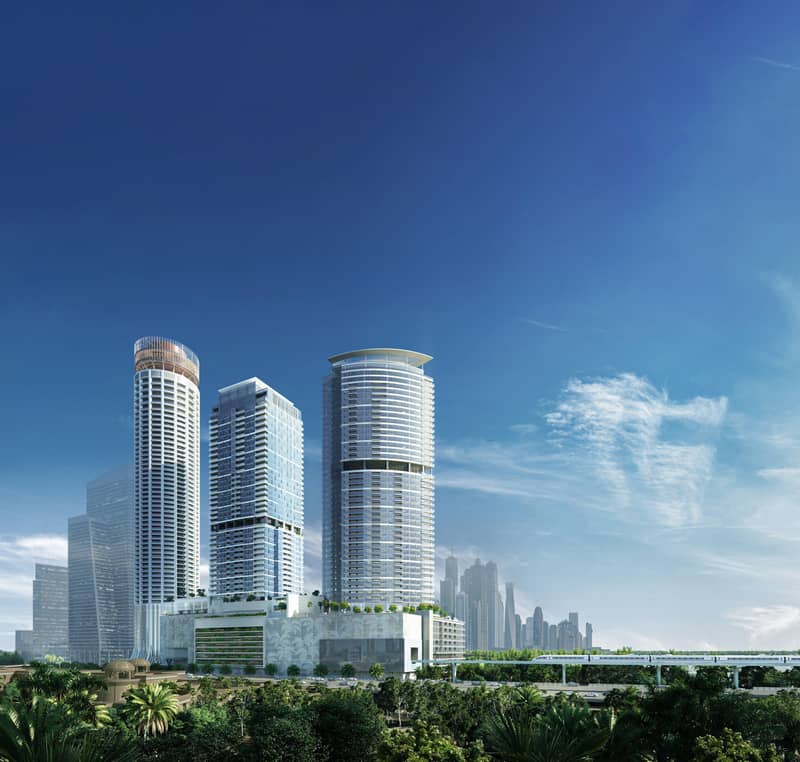 Высотная резиденция Palm Beach Tower от Nakheel, с прямым выходом на пляж рядом с Дубай Марина и Бурдж Халифа, Palm Jumeirah, Дубай, ОАЭ — фото 32