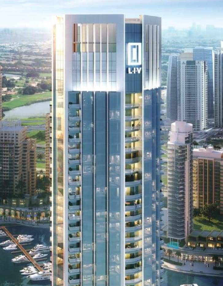 Новая резиденция LIV Marina с круглосуточной охраной в 500 метрах от пляжа, Dubai Marina, Дубай, ОАЭ — фото 10