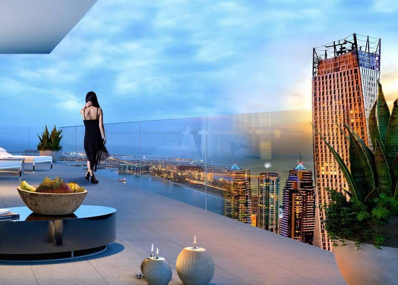 Готовые квартиры LIV Residence для получения резидентской визы, недалеко от моря и пляжа, с видом на гавань Dubai Marina, Дубай, ОАЭ — фото 19