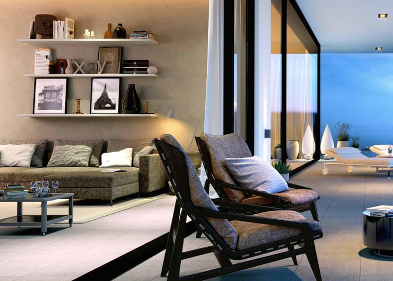 Готовые квартиры LIV Residence для получения резидентской визы, недалеко от моря и пляжа, с видом на гавань Dubai Marina, Дубай, ОАЭ — фото 18