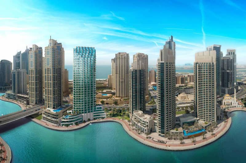 Готовые квартиры LIV Residence для получения резидентской визы, недалеко от моря и пляжа, с видом на гавань Dubai Marina, Дубай, ОАЭ — фото 2