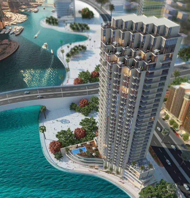 Готовые квартиры LIV Residence для получения резидентской визы, недалеко от моря и пляжа, с видом на гавань Dubai Marina, Дубай, ОАЭ — фото 22