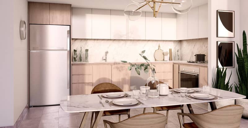 New apartments with views of a large park in a complex Lime Gardens, close to the business and tourist areas in Dubai Hills Estate, UAE — photo 5