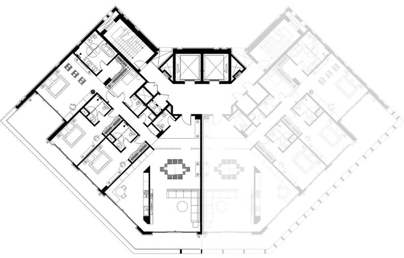 Элитная резиденция Ritz Carlton Residences от Mag Lifestyle с садами и причалом недалеко от Бурдж Халифа, Dubai Creek, Дубай, ОАЭ — фото 12