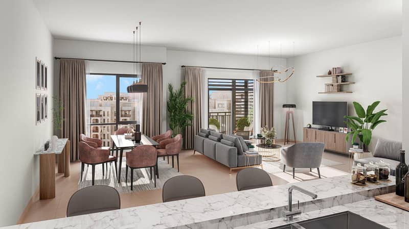 New residential complex MJL Lamaa with kindergartens and a park close to the highways and a beach, MJL, Dubai, UAE — photo 4