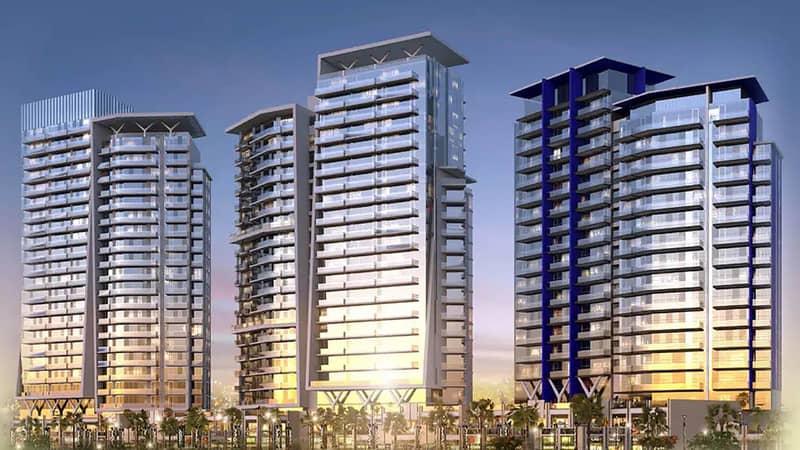 New guarded residence Artesia with a hotel near a golf course, in the prestigious area of Damac Hills, Dubai, UAE — photo 11