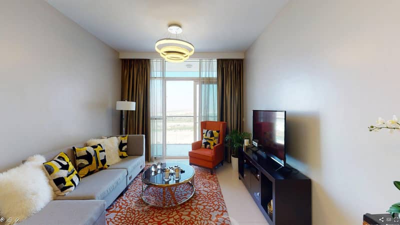 New guarded residence Artesia with a hotel near a golf course, in the prestigious area of Damac Hills, Dubai, UAE — photo 2