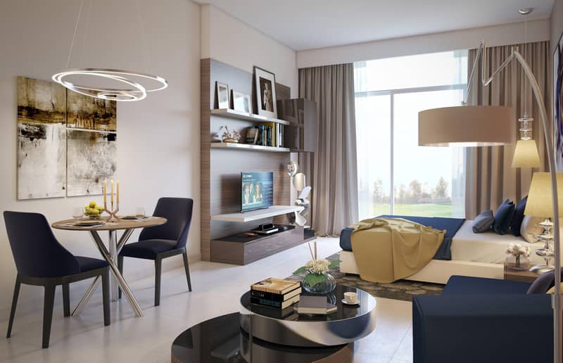 New residence Bellavista with parks and tennis courts close to Palm Jumeirah and Dubai Marina, Damac Hills, Dubai, UAE — photo 3