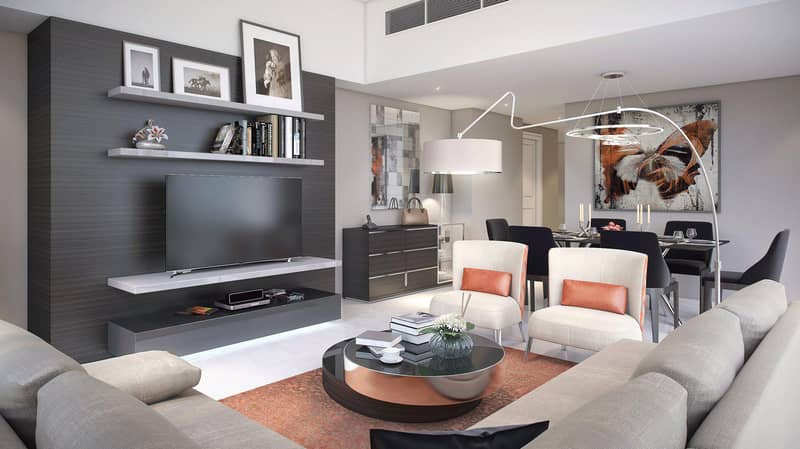 New residence Bellavista with parks and tennis courts close to Palm Jumeirah and Dubai Marina, Damac Hills, Dubai, UAE — photo 4