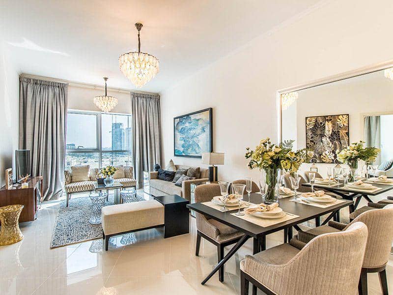New residence Bellavista with parks and tennis courts close to Palm Jumeirah and Dubai Marina, Damac Hills, Dubai, UAE — photo 2