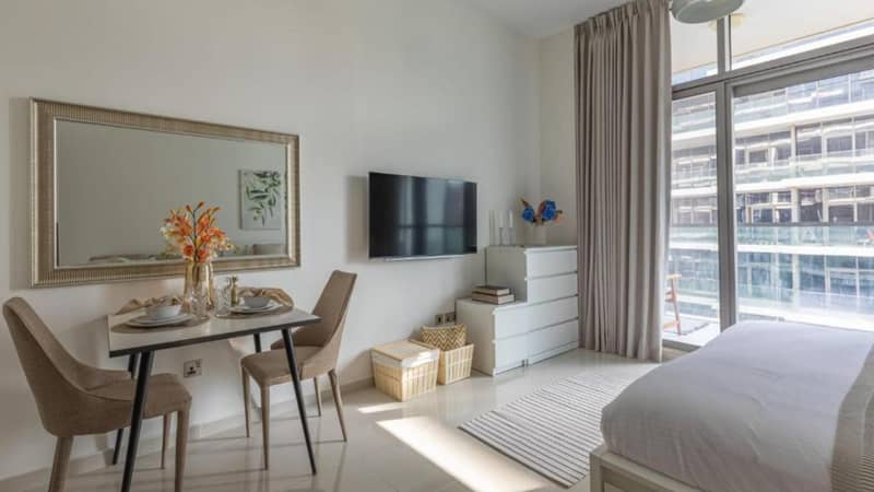 Premium residence Orchid with a swimming pool and a spa center in the prestigious area of Damac Hills, Dubai, UAE — photo 4