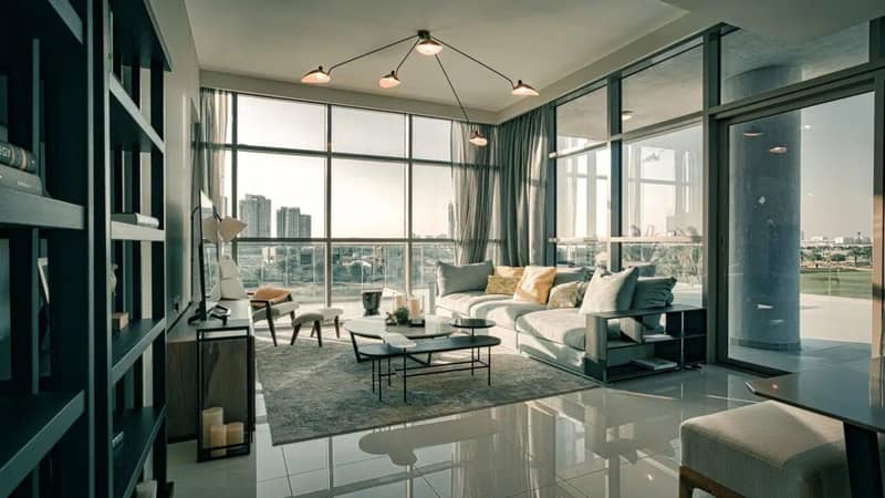 Premium residence Orchid with a swimming pool and a spa center in the prestigious area of Damac Hills, Dubai, UAE — photo 2