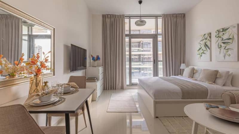 Premium residence Orchid with a swimming pool and a spa center in the prestigious area of Damac Hills, Dubai, UAE — photo 3