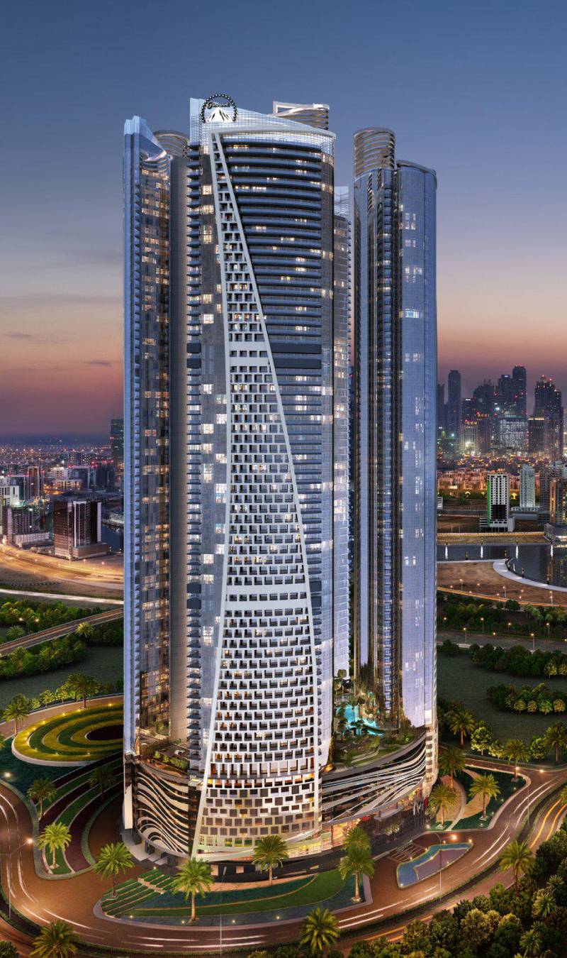 DAMAC Towers by Paramount Hotels & Resorts complex with city views, in the popular tourist area, Business Bay, Dubai, UAE — photo 3