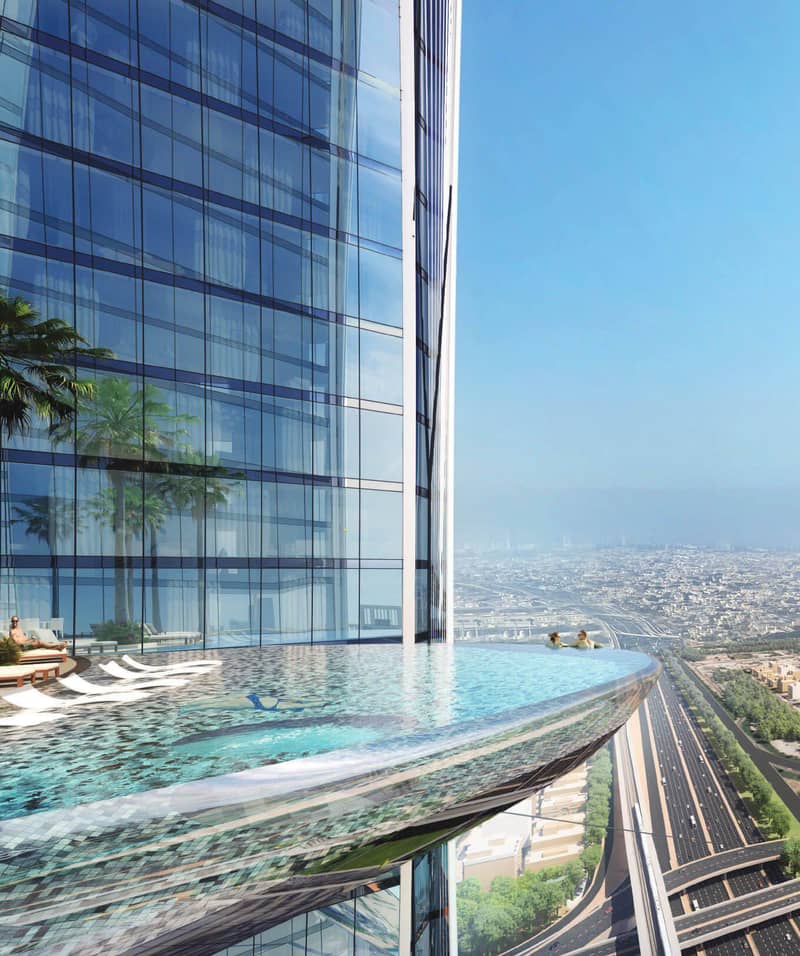 Футуристический жилой комплекс Safa Two с дизайнерской отделкой, Business Bay, Дубай, ОАЭ — фото 3