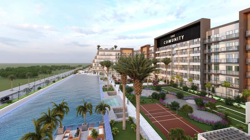 Инвестиционные апартаменты в The Community под 7% годовых в центре района Motor City, Дубай — фото 2