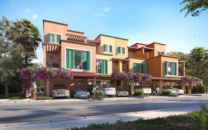 New residence Lagoons Nice with a beach, swimming pools and a spa close to the autodrome and Palm Jumeirah, Damac Lagoons, Dubai, UAE — photo 13