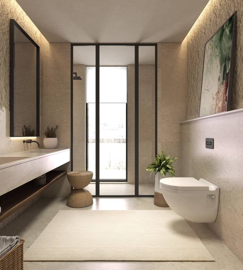 New residence Lagoons Nice with a beach, swimming pools and a spa close to the autodrome and Palm Jumeirah, Damac Lagoons, Dubai, UAE — photo 9