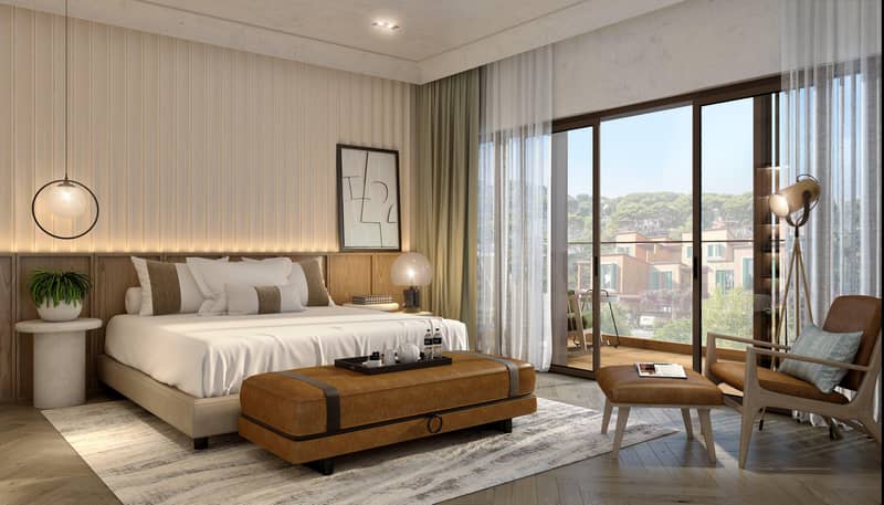 New residence Lagoons Nice with a beach, swimming pools and a spa close to the autodrome and Palm Jumeirah, Damac Lagoons, Dubai, UAE — photo 7