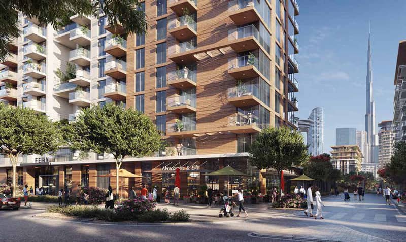 Современная резиденция Fern City Walk с развитой инфраструктурой рядом с достопримечательностями, в престижном районе Al Wasl, Дубай, ОАЭ — фото 17