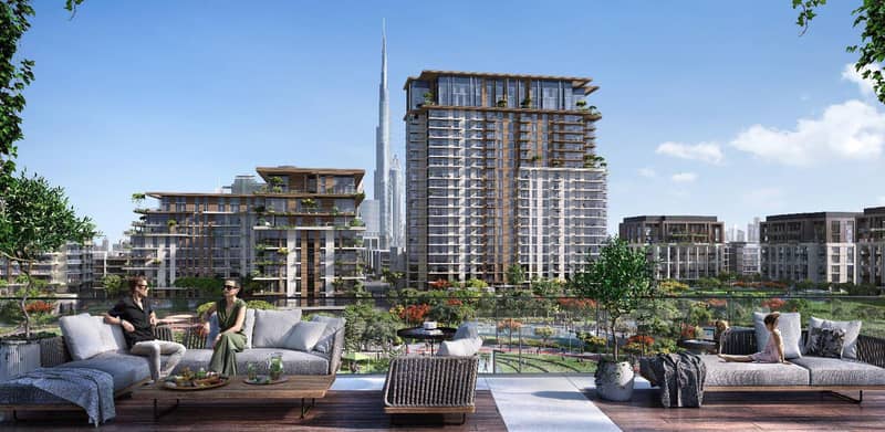 Современная резиденция Fern City Walk с развитой инфраструктурой рядом с достопримечательностями, в престижном районе Al Wasl, Дубай, ОАЭ — фото 18