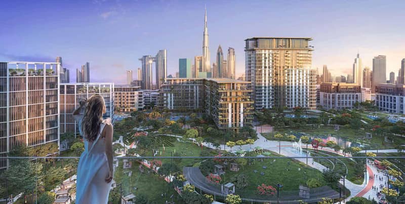 Современная резиденция Fern City Walk с развитой инфраструктурой рядом с достопримечательностями, в престижном районе Al Wasl, Дубай, ОАЭ — фото 21