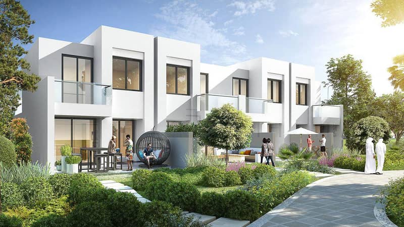 Victoria villas and townhouses in eco-friendly area with water bodies, parks, and sports fields, Damac Hills 2, Dubai, UAE — photo 2