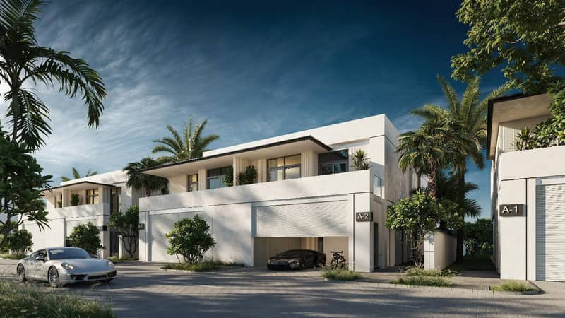Новые виллы и таунхаусы в закрытой резиденции District 11 Opal Gardens с пляжами, в спокойном жилом районе MBR, Дубай, ОАЭ — фото 13