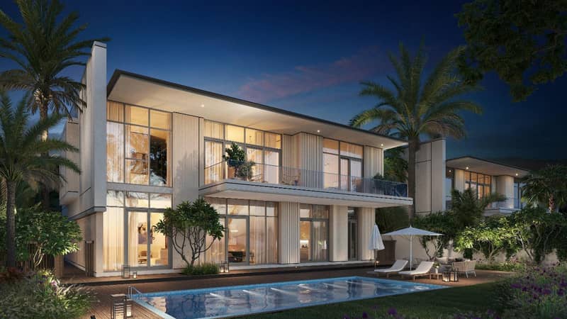 New villas and townhouses in a gated residence District 11 Opal Gardens with beaches, in the quiet residential area of MBR, Dubai, UAE — photo 2