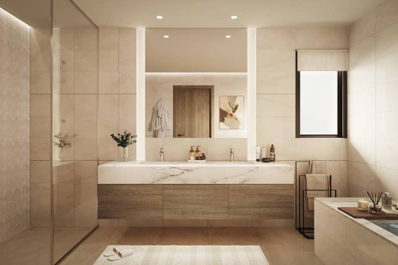 Новые виллы и таунхаусы в закрытой резиденции District 11 Opal Gardens с пляжами, в спокойном жилом районе MBR, Дубай, ОАЭ — фото 6
