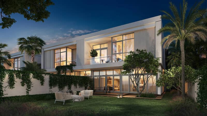Новые виллы и таунхаусы в закрытой резиденции District 11 Opal Gardens с пляжами, в спокойном жилом районе MBR, Дубай, ОАЭ — фото 8