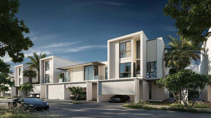 Новые виллы и таунхаусы в закрытой резиденции District 11 Opal Gardens с пляжами, в спокойном жилом районе MBR, Дубай, ОАЭ — фото 10