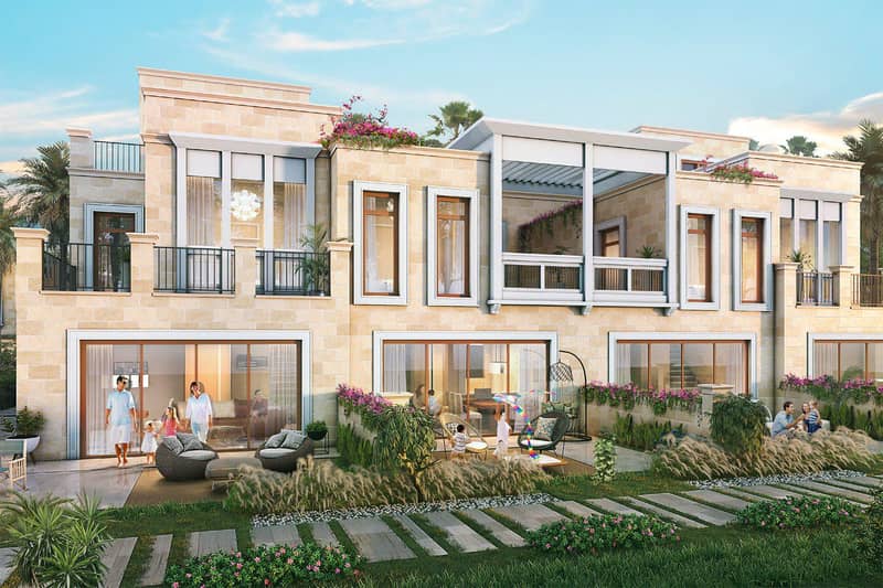 Таунхаусы Malta в окружении лагун и песчаных пляжей, DAMAC Lagoons, Дубай, ОАЭ — фото 2