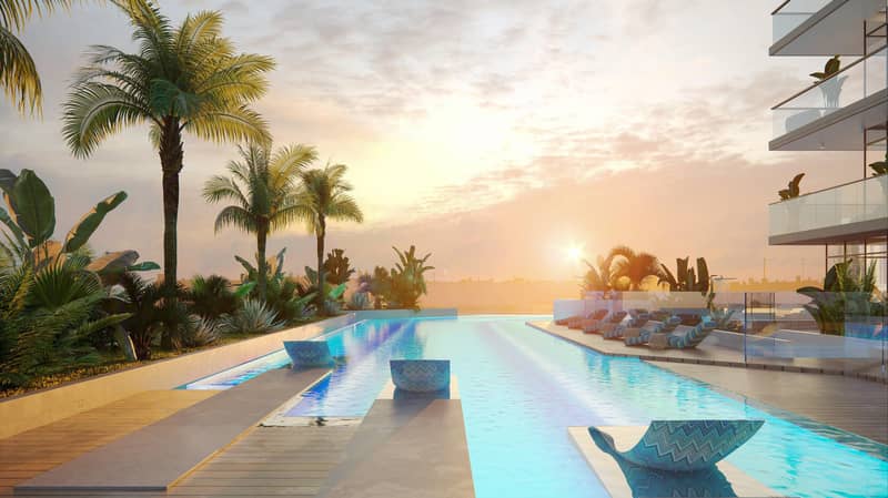 Жилой комплекс Urban Oasis от итальянского дизайнера, на берегу водного канала, с видом на город, Business Bay, Дубай, ОАЭ — фото 8