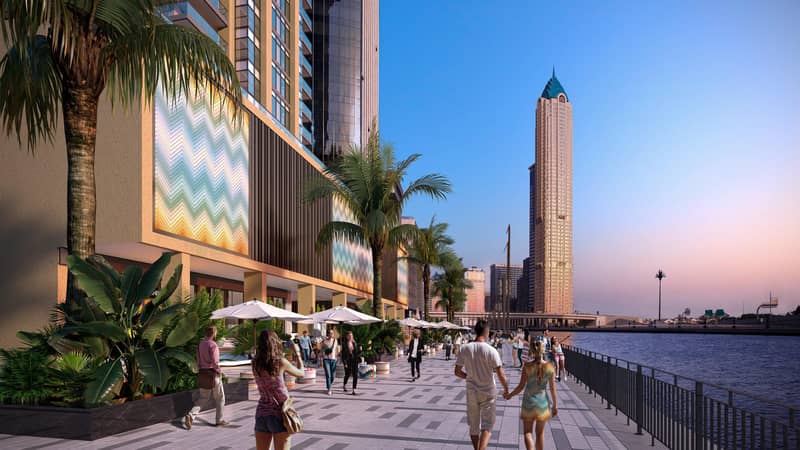 Жилой комплекс Urban Oasis от итальянского дизайнера, на берегу водного канала, с видом на город, Business Bay, Дубай, ОАЭ — фото 4