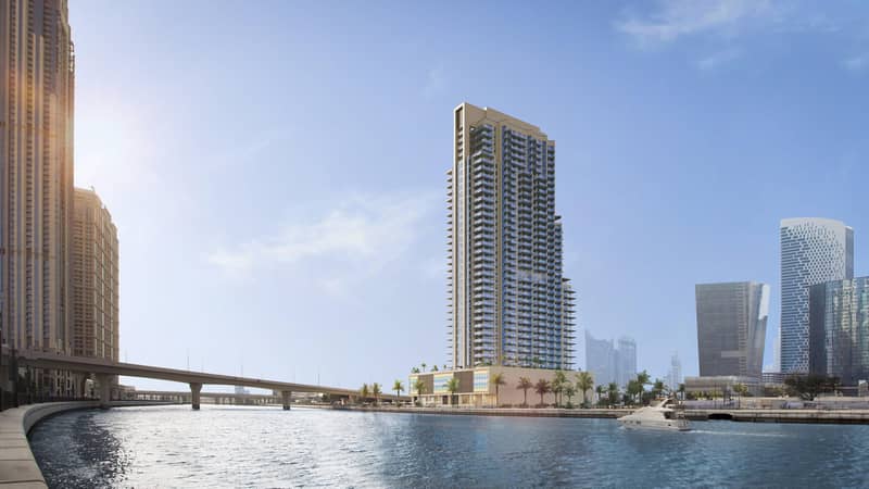 Жилой комплекс Urban Oasis от итальянского дизайнера, на берегу водного канала, с видом на город, Business Bay, Дубай, ОАЭ — фото 2