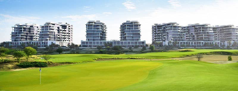 Жилой комплекс Golf Town с полем для гольфа, теннисными кортами и бассейном, DAMAC Hills, Дубай, ОАЭ — фото 2