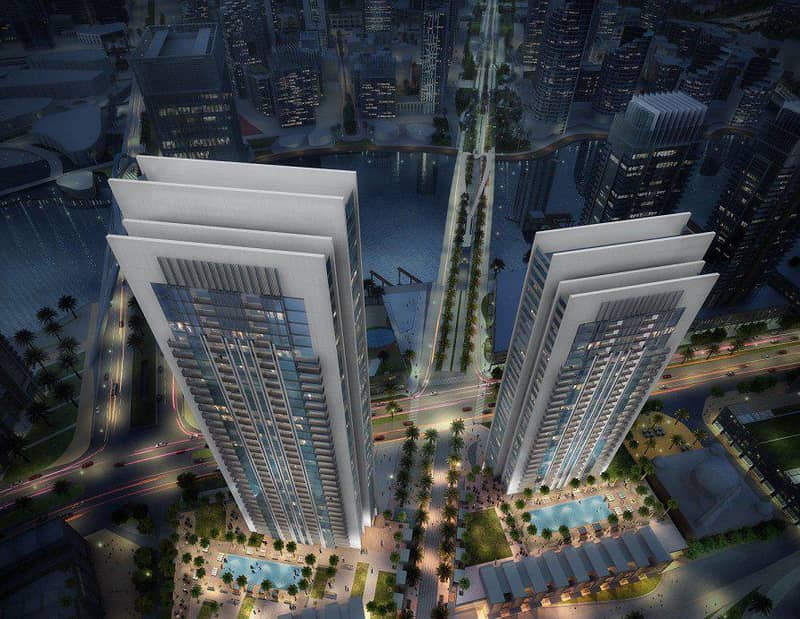 Просторные светлые апартаменты с панорамным видом в проекте Creek Gate, район Dubai Creek Harbour, ОАЭ — фото 2