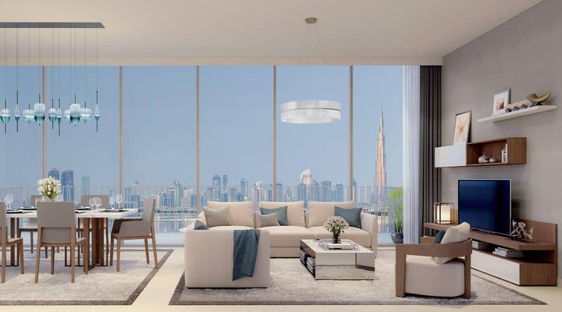 Harbour Gate—apartments in a residential complex by Emaar with views of harbor and large park, swimming pools and gym in Dubai Creek Harbour — photo 4