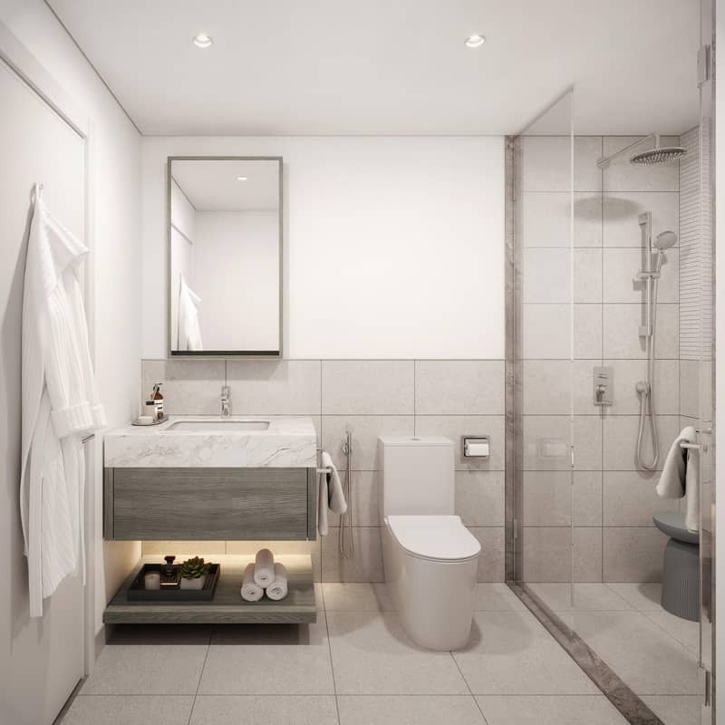 Современный жилой комплекс Belmont Residences в тихом и спокойном районе с парками и школами, JVT, Дубай, ОАЭ — фото 7